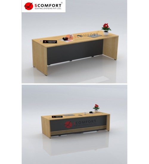 Scomfort SC-EX 1 Modern Executive Desk with Cable Manager